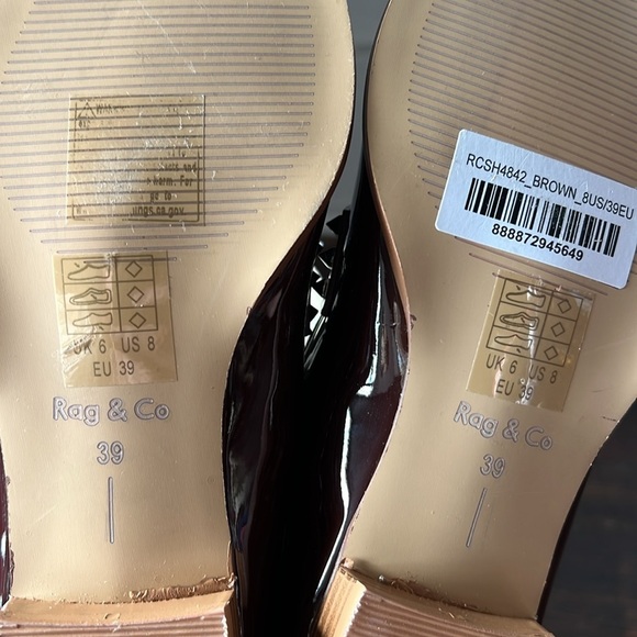 NWT Rag & Co Studded Loafers Womens 8 - Picture 5 of 5